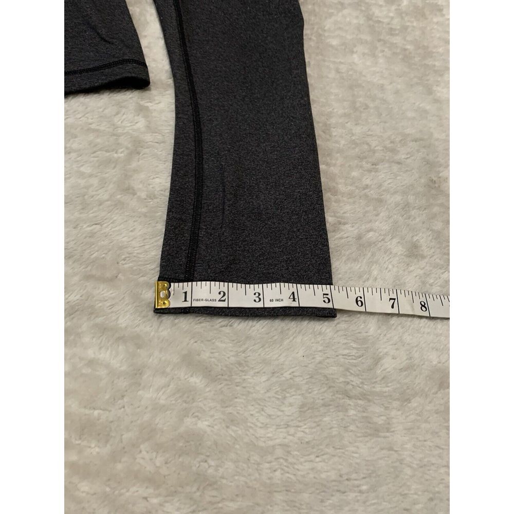 Lululemon Wunder Under Womens Black Gray Capri Yoga Leggings Size 4 Gym Pants - Picture 4 of 7